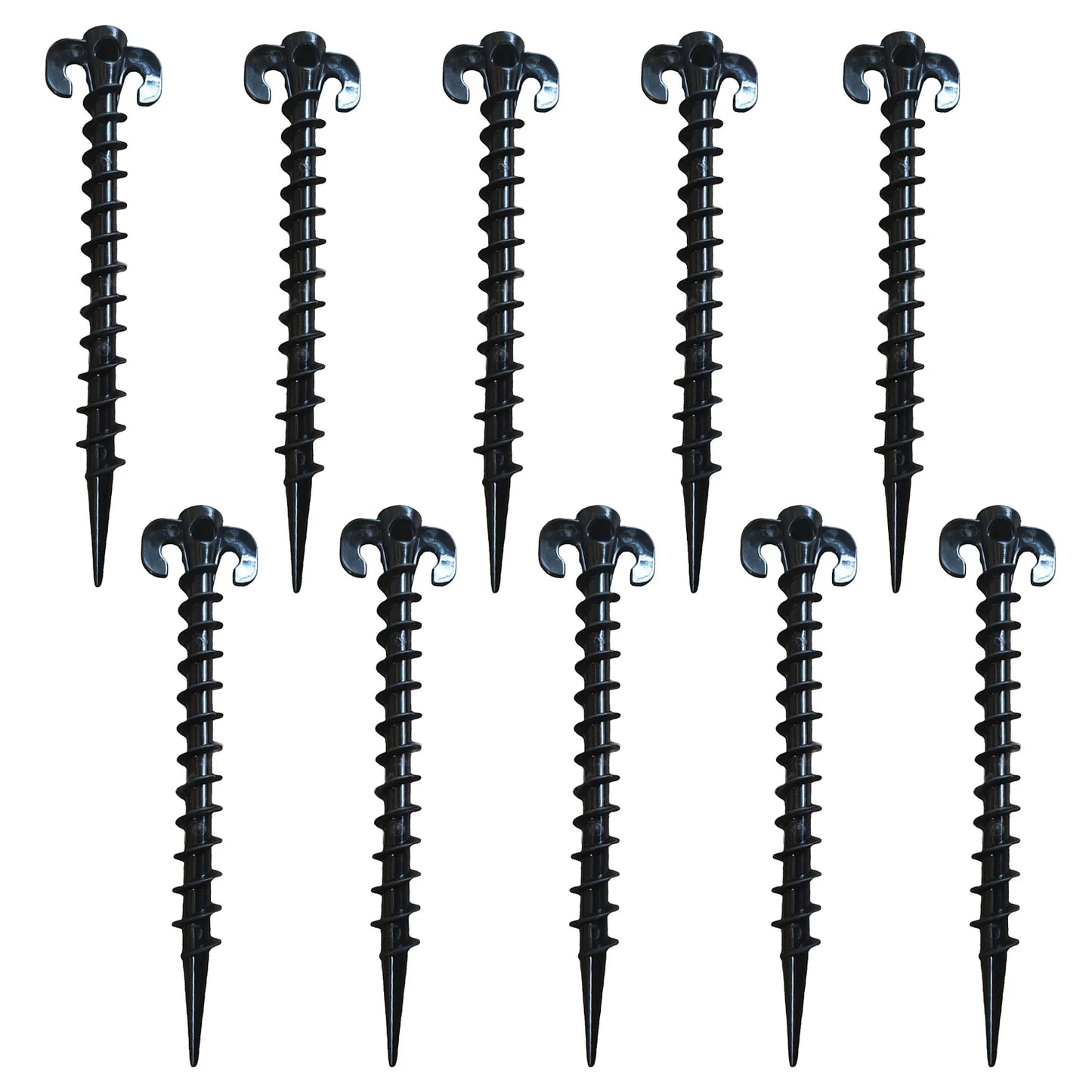 5/10/20Pcs Tent Pegs Canopy Stakes Durable Ground Anchor Nail with Great Holding Power Suitable for Rain Tarps Hiking Gardening