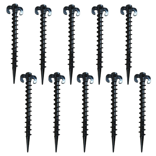 5/10/20Pcs Tent Pegs Canopy Stakes Durable Ground Anchor Nail with Great Holding Power Suitable for Rain Tarps Hiking Gardening