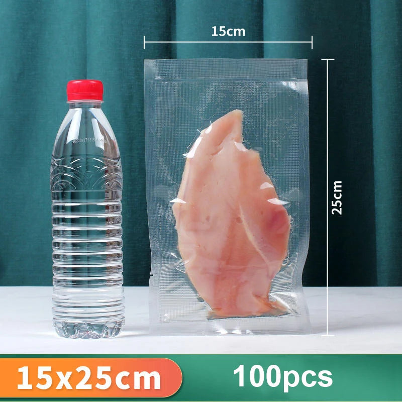 Vacuum Bags For Food 100pcs/Lot Vacuum Packaging Bags For Z-21 Vacuum Sealer Machine Food Vacuum Packed Sealing Storage Bags