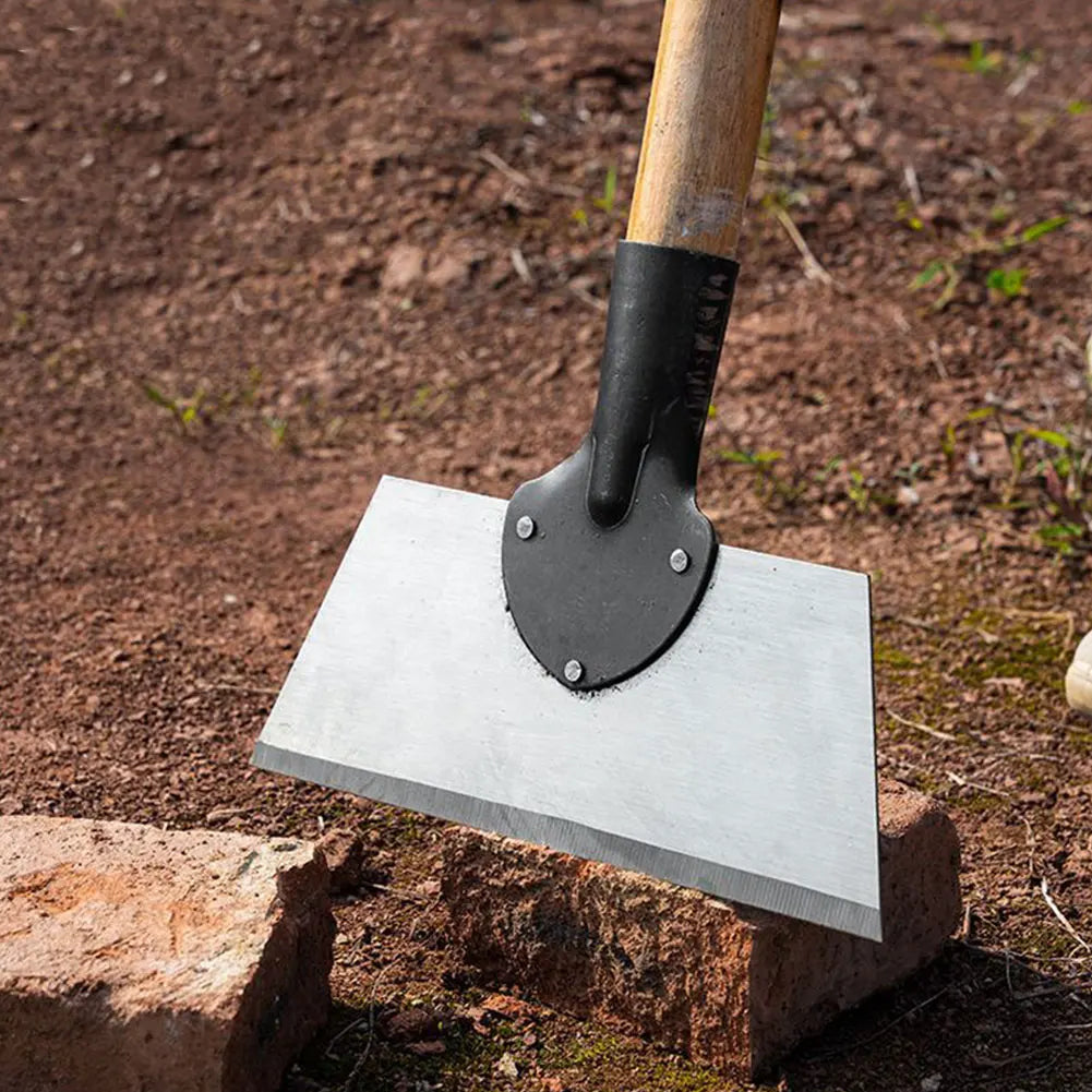 Multifunctional Outdoor Garden Shovel Manganese Steel Flat Shovel Deicing Remove Manure Shovel Planting Weeding Farm Tool
