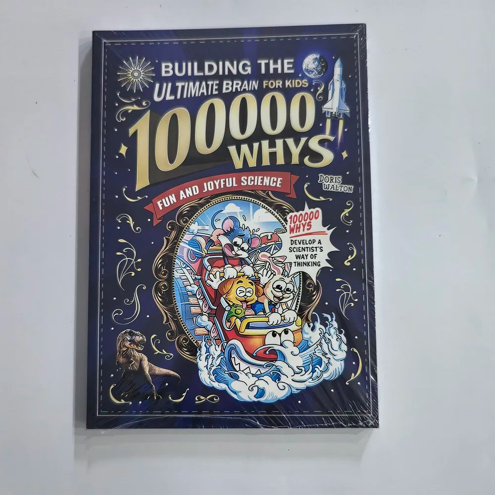 Physics Chemistry 100000 Whys: Building the Ultimate Brain for Kids English Version Fun Science Book Children's Early Education