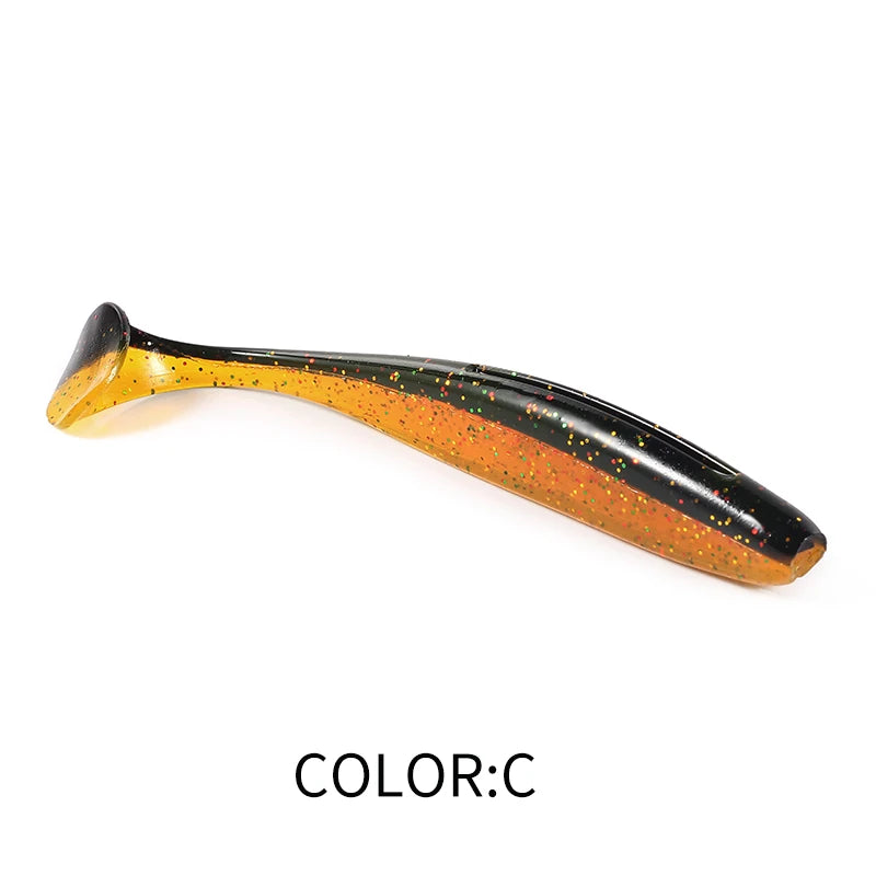 2021 Supercontinent Shiner 50mm 75mm 100mm Fishing Lures Soft Artificial Bait Easy for Hooking Up Big Pike