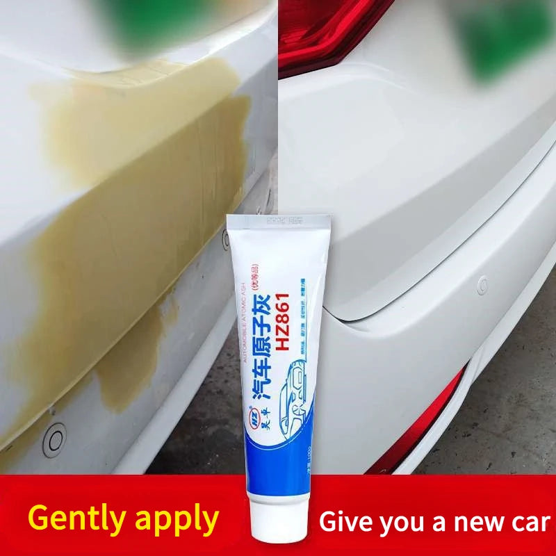 Automotive fast-drying atomic gray curing agent car putty sheet metal gray dented high-temperature resistant special car paint