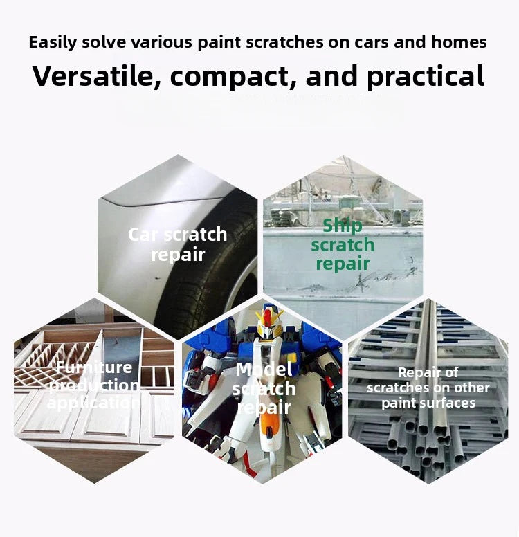 Automotive fast-drying atomic gray curing agent car putty sheet metal gray dented high-temperature resistant special car paint
