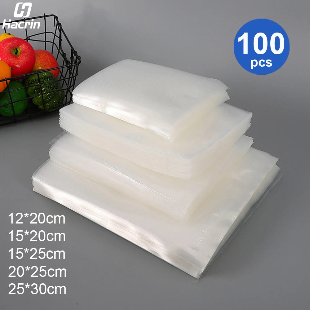 Vacuum Bags For Food 100pcs/Lot Vacuum Packaging Bags For Z-21 Vacuum Sealer Machine Food Vacuum Packed Sealing Storage Bags