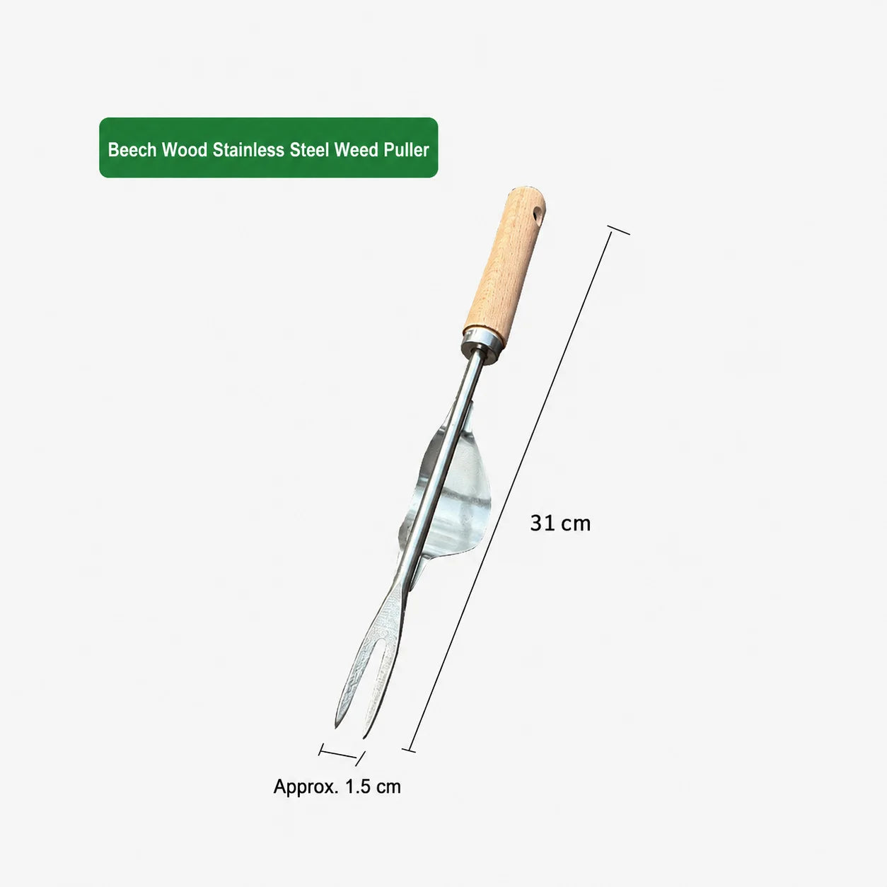 Manual Weed Remover, Stainless Steel Spatula Weed Puller, Garden Crack Weeder for Yard Patio Hoe Gardening Tool