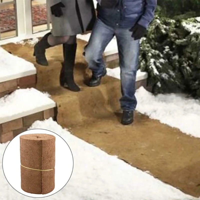 Coconut Liner Sheet Coco Plant Fiber Roll Natural Carpet Mat Reptile Bedding Supplies Winter Insulation Flowerpot Basket Supply