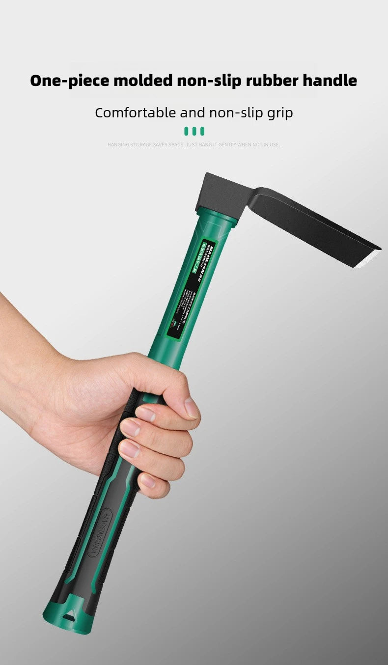 BAOLIAN Gardening Tool Sets Shovel Hoe Harrow with Anti Slip Rubber Handle Garden Lawn Farmland Transplant Gardening Bonsai Tool