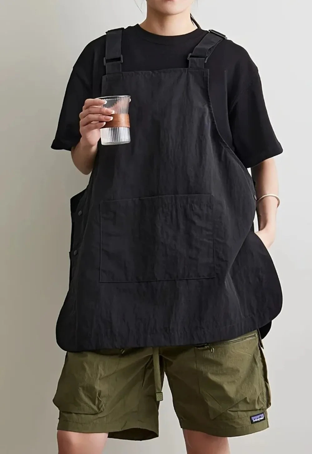 Waterproof Outdoor Barber, Coffee Shop, Catering Workwear Apron, Unisex Household Kitchen Workwear