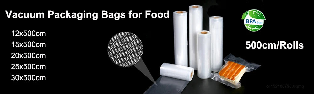 Vacuum Bags For Food 100pcs/Lot Vacuum Packaging Bags For Z-21 Vacuum Sealer Machine Food Vacuum Packed Sealing Storage Bags