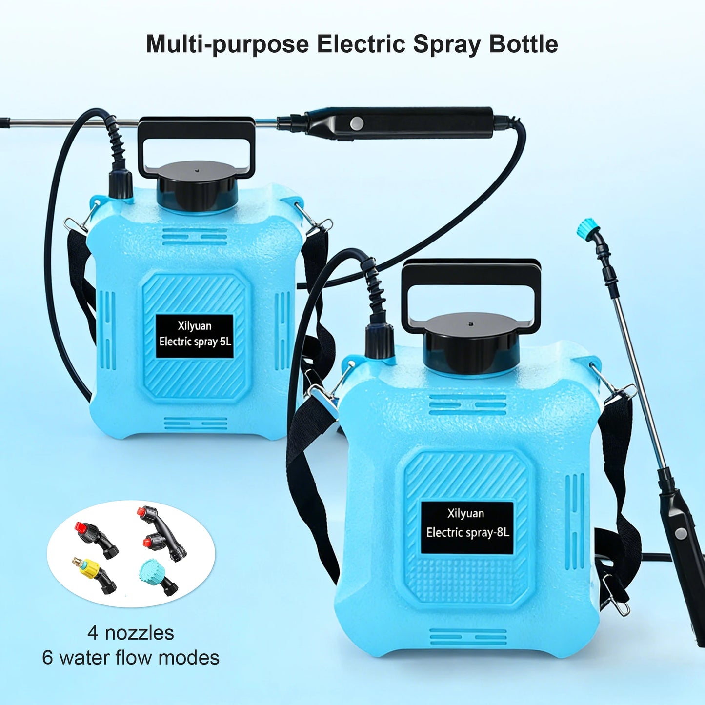 Portable Multi-purpose High Pressure Disinfection Spraying Machine Ultra Long Endurance Electric Sprayer for Farms Orchard 5L/8L