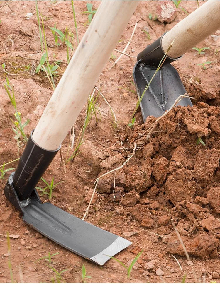 Digging Soil Small Hoe used in Household Outdoor Garden Hoe  Farming Tools for Planting Vegetables and Flowers