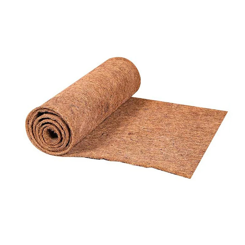 Coconut Liner Sheet Coco Plant Fiber Roll Natural Carpet Mat Reptile Bedding Supplies Winter Insulation Flowerpot Basket Supply