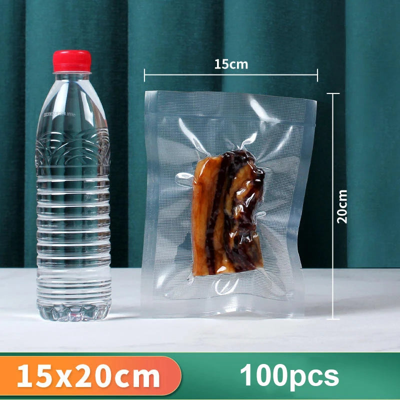 Vacuum Bags For Food 100pcs/Lot Vacuum Packaging Bags For Z-21 Vacuum Sealer Machine Food Vacuum Packed Sealing Storage Bags