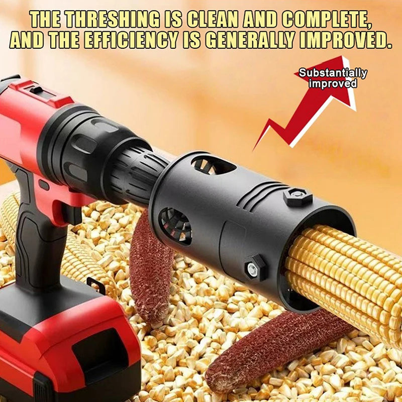 Corn Thresher Fully Automatic Corn Peeling Machine Household Electric Dry And Wet Grain Wrapping Tool Corn Peeling Machine