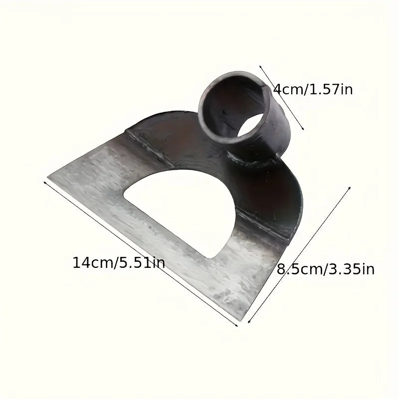 14-26CM Professional Weeding Hoe Handheld Hollow Hoe Thickened Manganese Steel Agricultural Weeding Hoe Planting Vegetable Garde