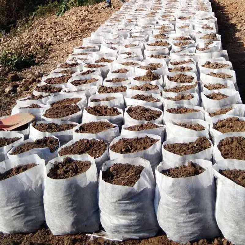 100Pcs Plant Grow Bags Nursery Bags Seeds To Sow Flower Pots Biodegradable Non-woven Fabric For Home Garden Accessories Tools