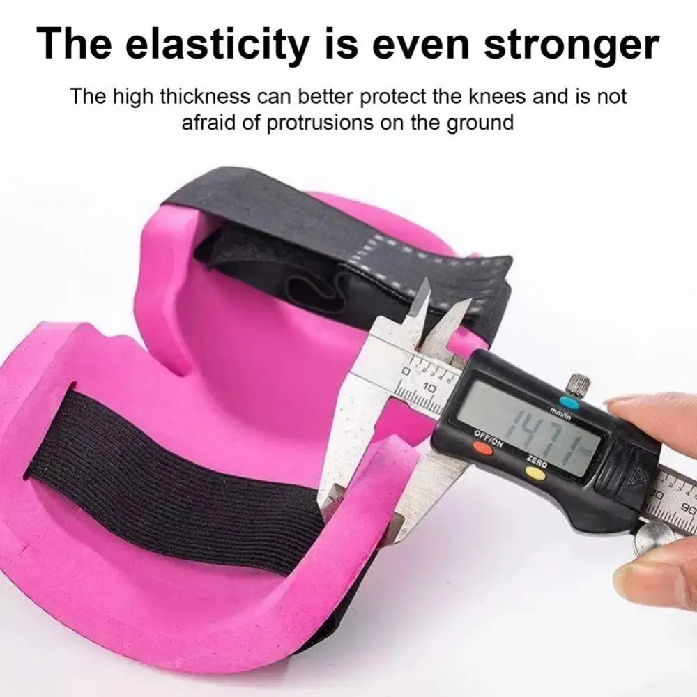 2025Extra Thick Foam Gardening Knee Pads for Women Men, Heavy Duty Knee Protectors with Adjustable Straps for Roofing Floor Work
