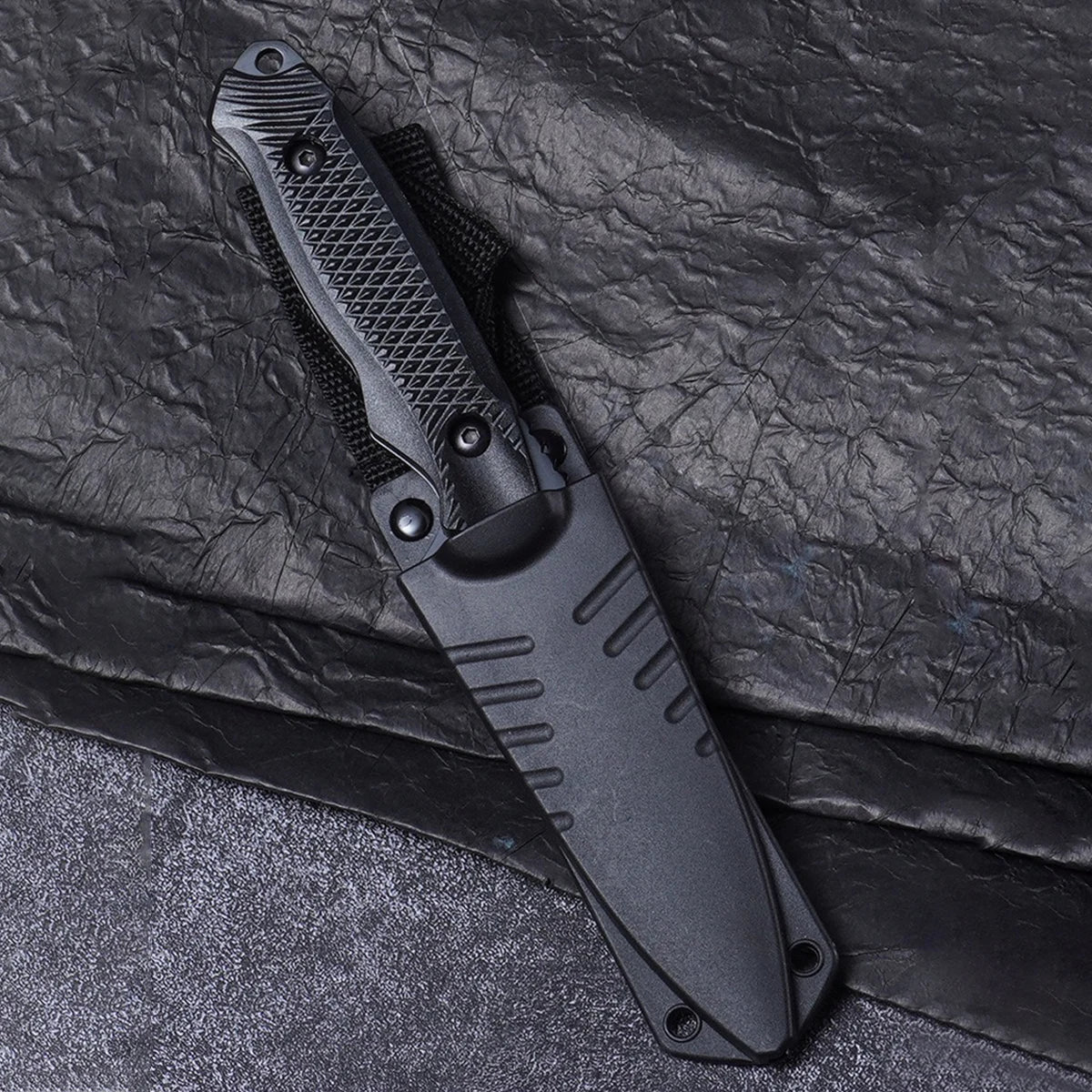 Black Blade Fruit Knife, High-End Multi-Function Knife, Western Knife, Steak Knife, Barbecue Knife, Peeling Knife