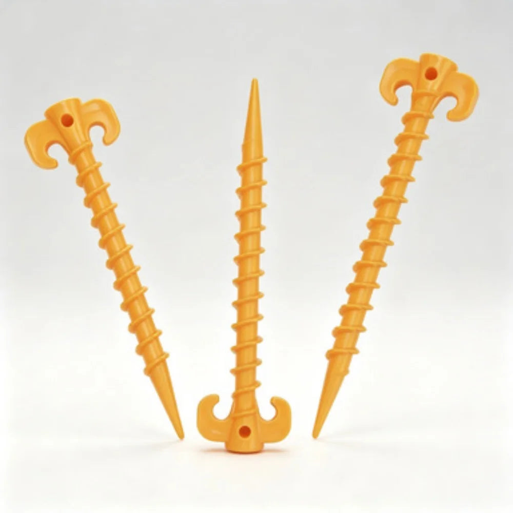 5/10/20Pcs Tent Pegs Canopy Stakes Durable Ground Anchor Nail with Great Holding Power Suitable for Rain Tarps Hiking Gardening