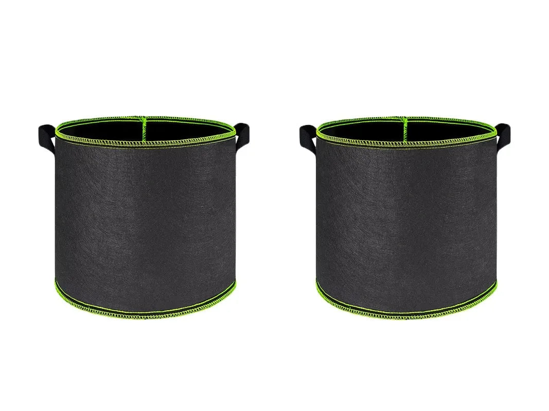 Vegetable/Flower/Plant Grow Bags 2/3/5/7/10 Gallon Thickened Non-Woven Grow Bags Aeration Fabric Pots with Handles Flower Pot