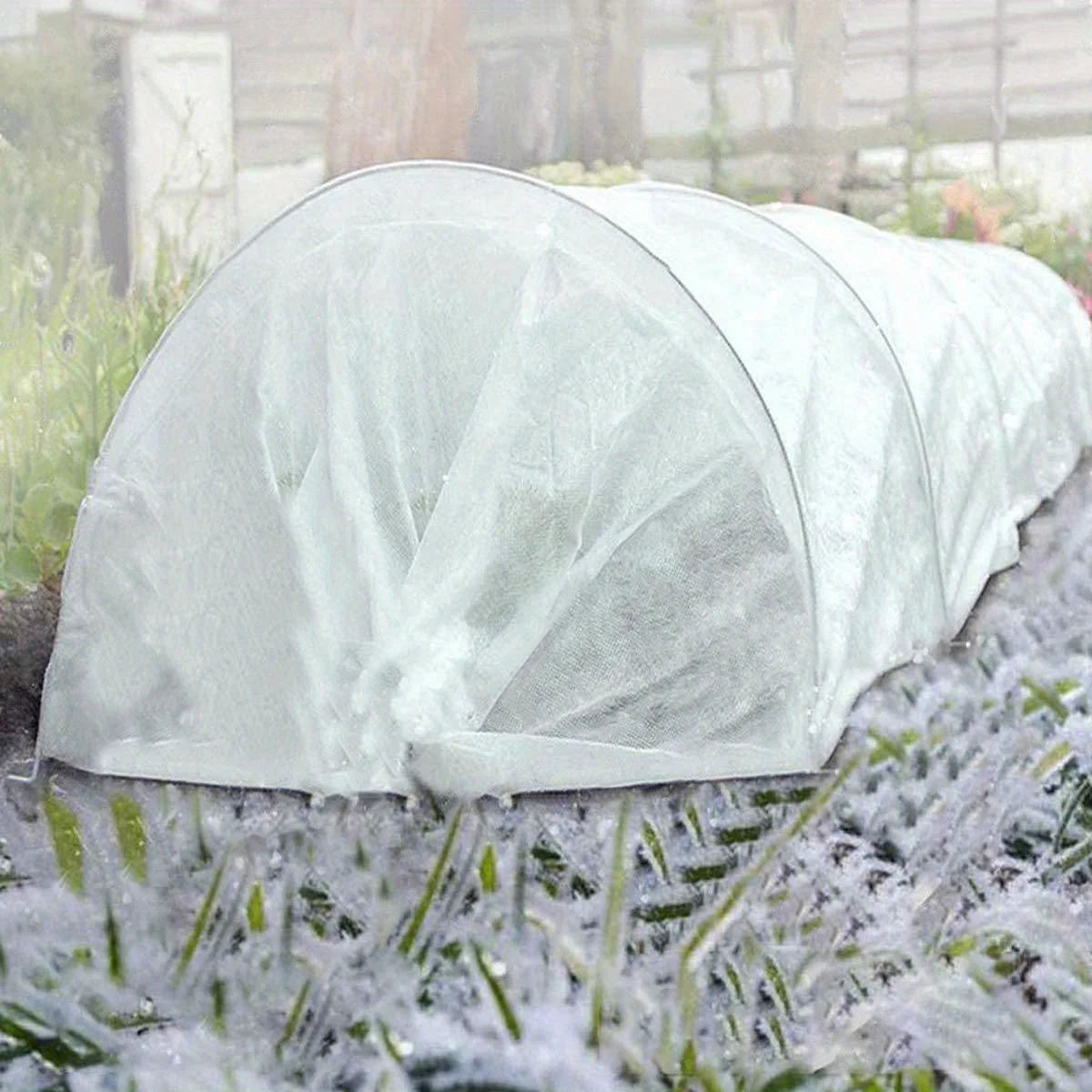 Greenhouse hoops suitable for DIY or wider plant tunnels, rust resistant fiberglass poles, and plant supported garden stakes