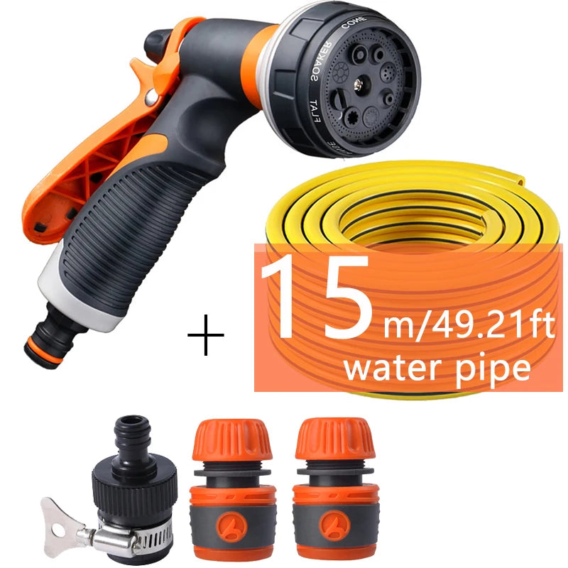 Car wash gun Spray Lawn Watering Multi-Function Car Wash High Pressure Durable Hand-Held Tools Hose Sprinkle Nozzle Garden