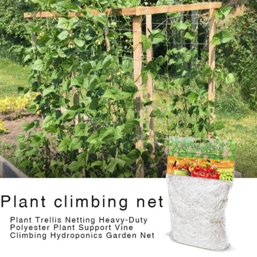 Horticultural Plant Climbing Net, Polyester Woven Net, Suitable for Other Climbing Plants Such As Tomatoes, Beans, Grapes, Etc