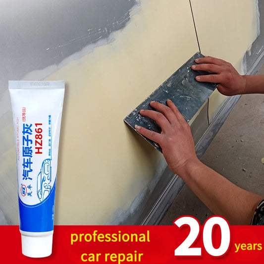Automotive fast-drying atomic gray curing agent car putty sheet metal gray dented high-temperature resistant special car paint