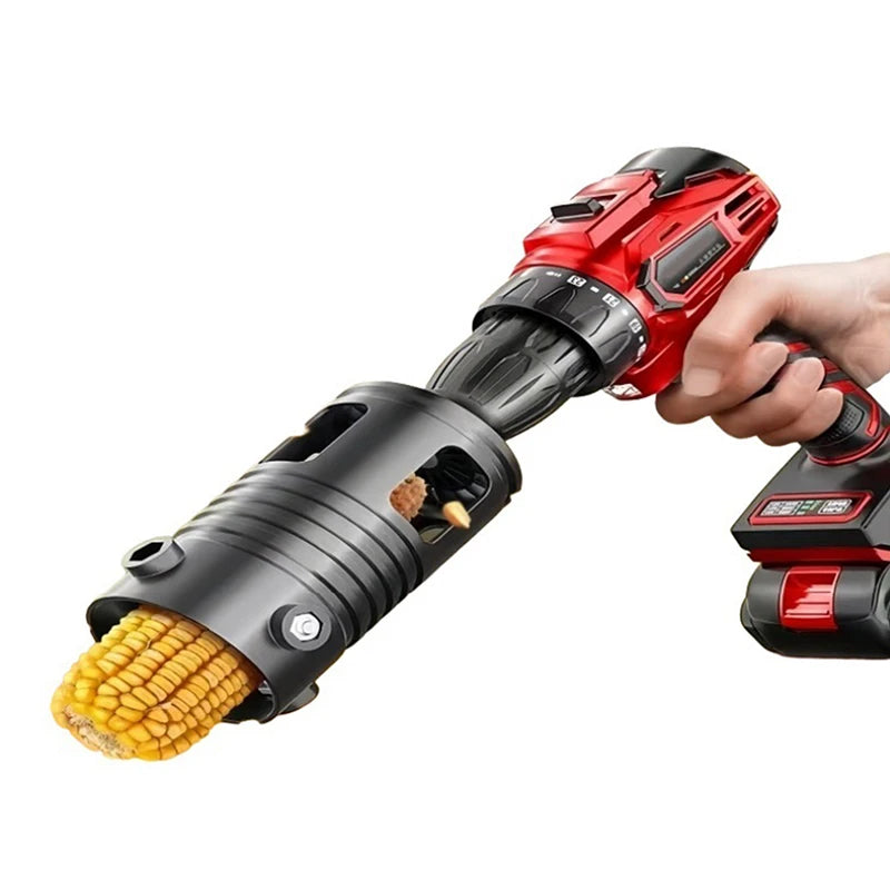 Corn Thresher Fully Automatic Corn Peeling Machine Household Electric Dry And Wet Grain Wrapping Tool Corn Peeling Machine