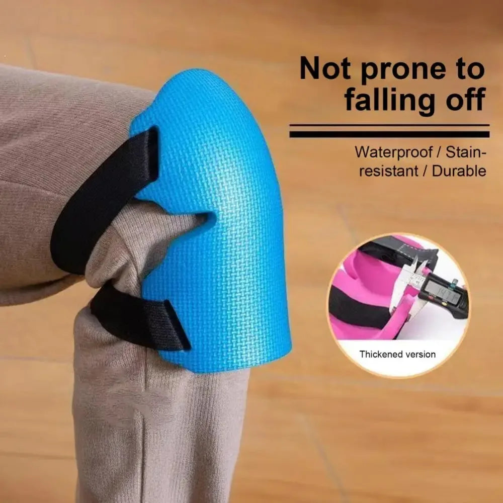 2025Extra Thick Foam Gardening Knee Pads for Women Men, Heavy Duty Knee Protectors with Adjustable Straps for Roofing Floor Work