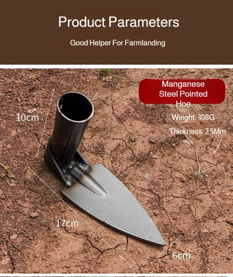 Digging Soil Small Hoe used in Household Outdoor Garden Hoe  Farming Tools for Planting Vegetables and Flowers