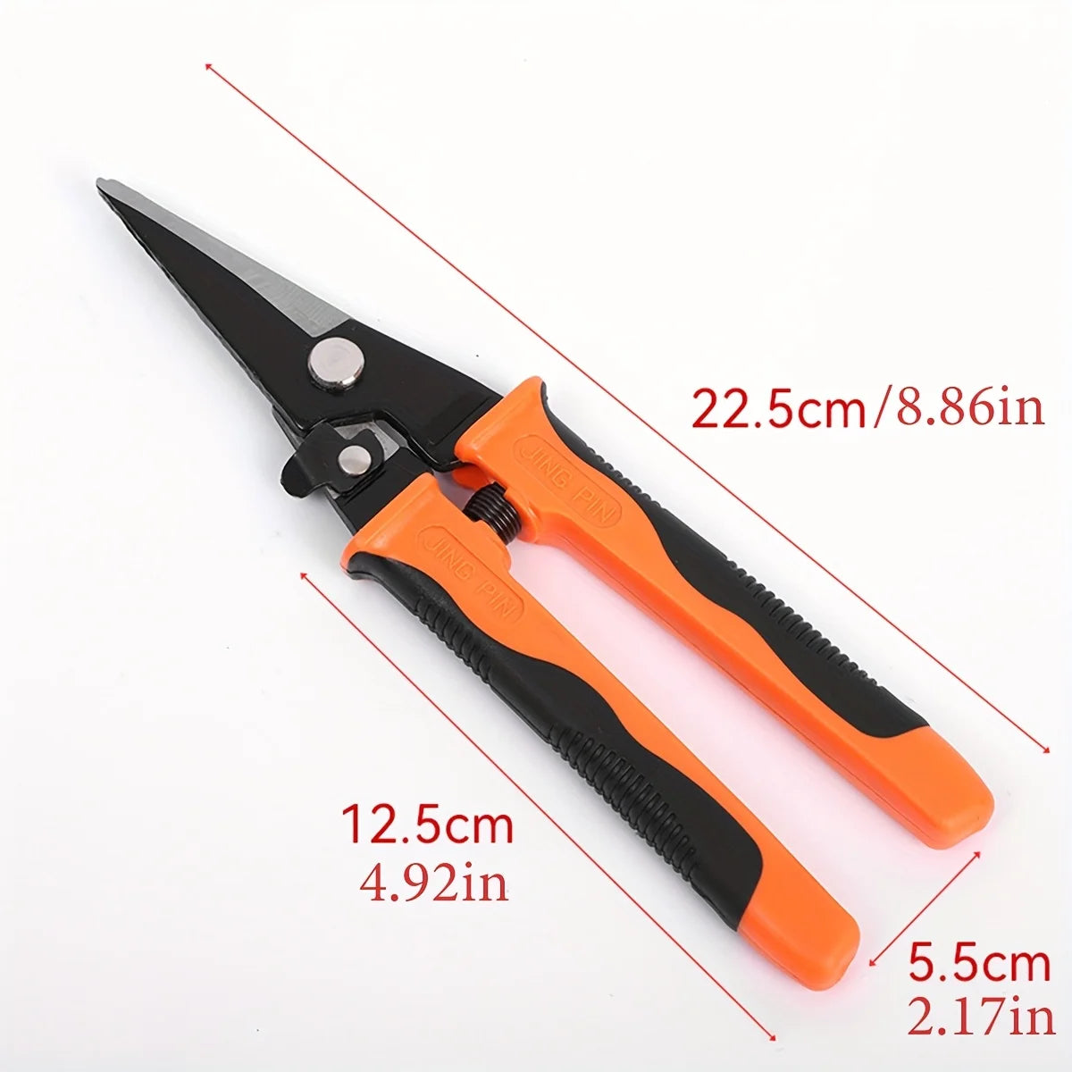Iron Sheet Scissors, Multifunctional Industrial Straight Head Elbow, Iron Scissors Pliers, Strong Scissors, Keel Pliers