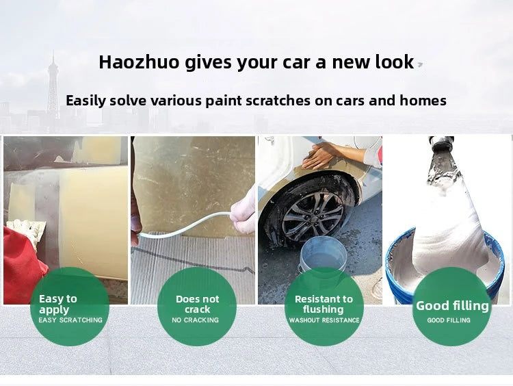 Automotive fast-drying atomic gray curing agent car putty sheet metal gray dented high-temperature resistant special car paint
